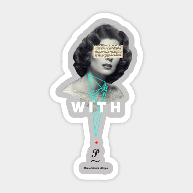 With You Sticker by FrankMoth